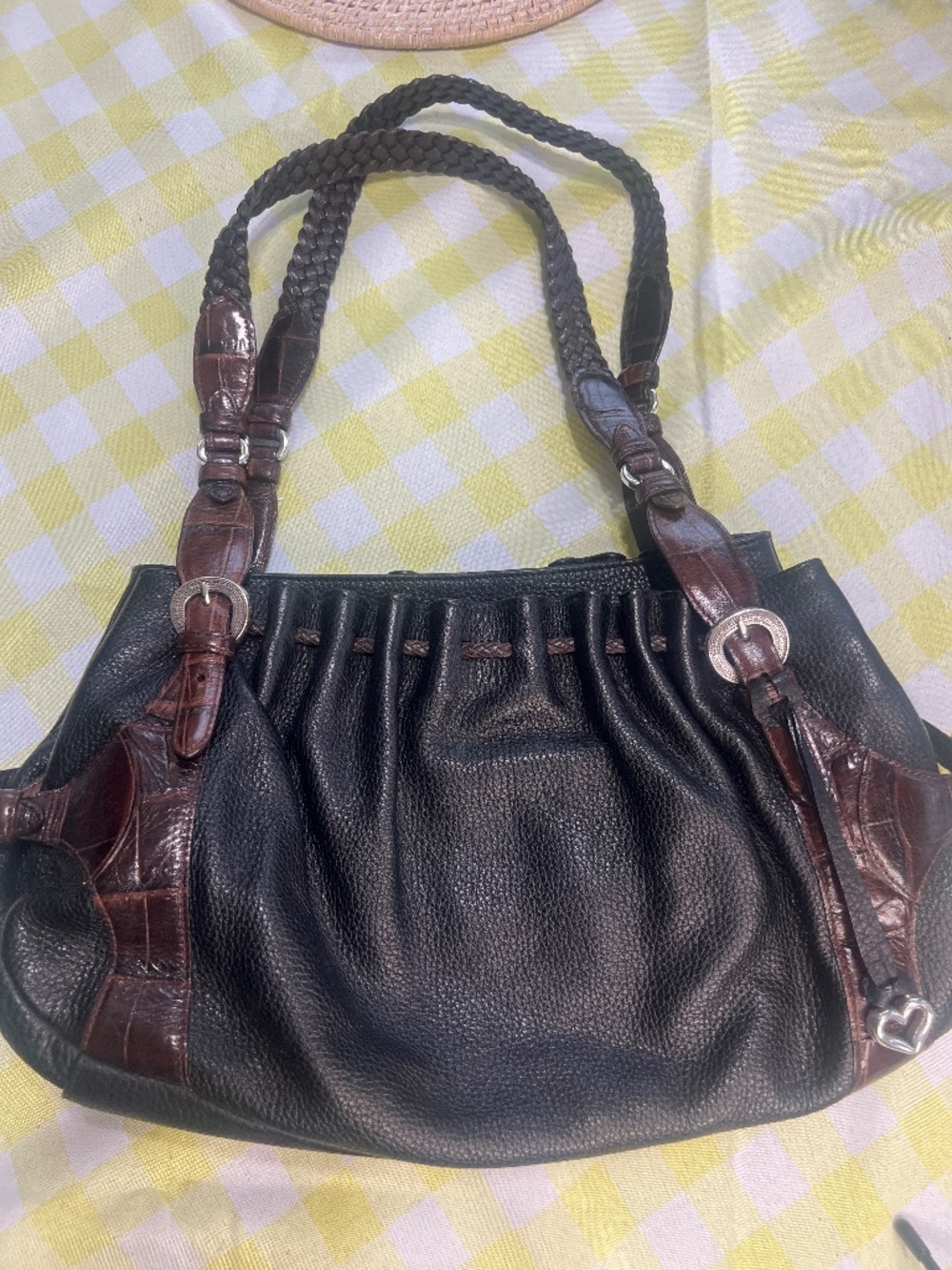 Vintage Brighton Erma leather handbag